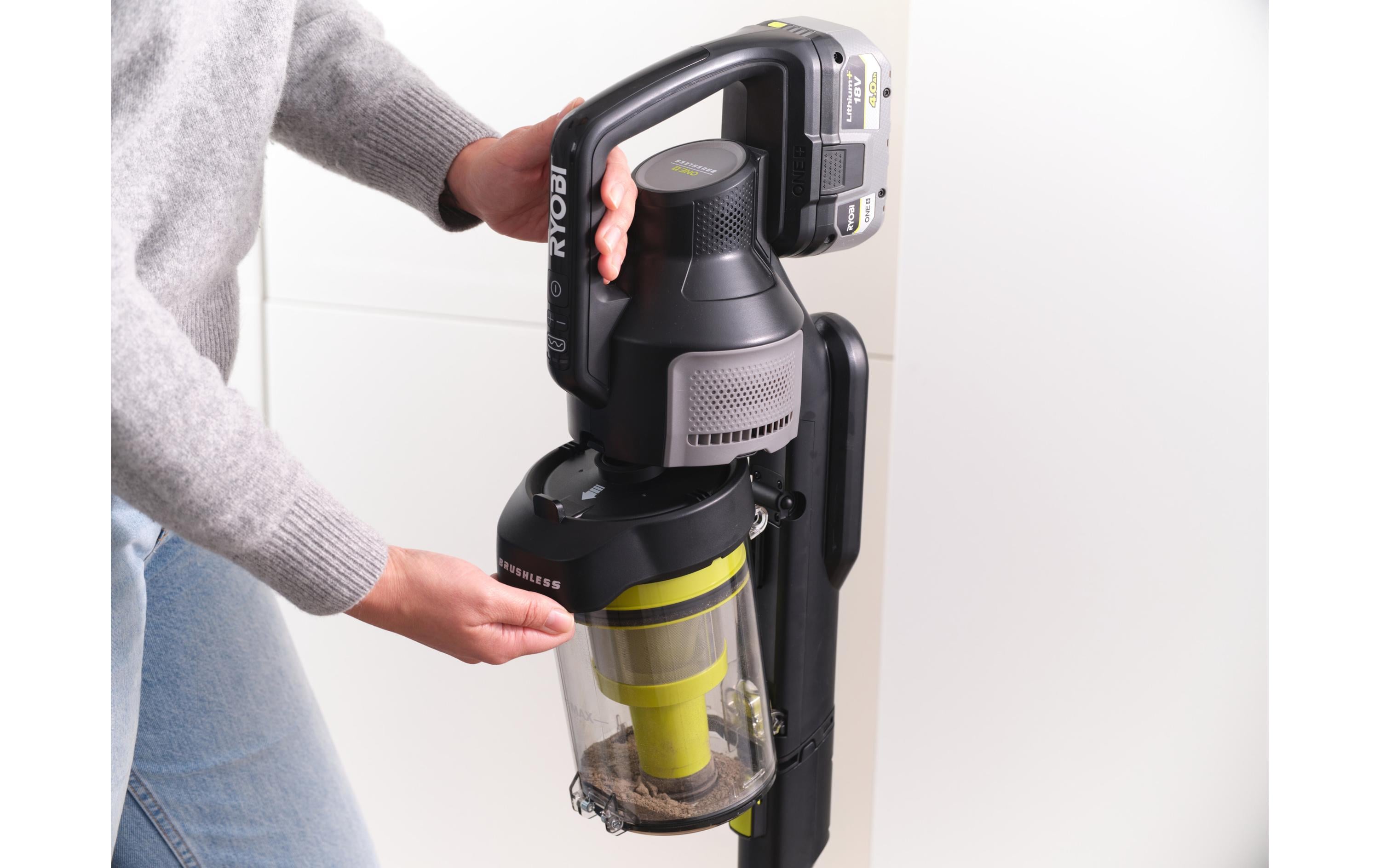 RYOBI Akku-Sauger RASV18BL-0 ohne Akku und Ladegerät