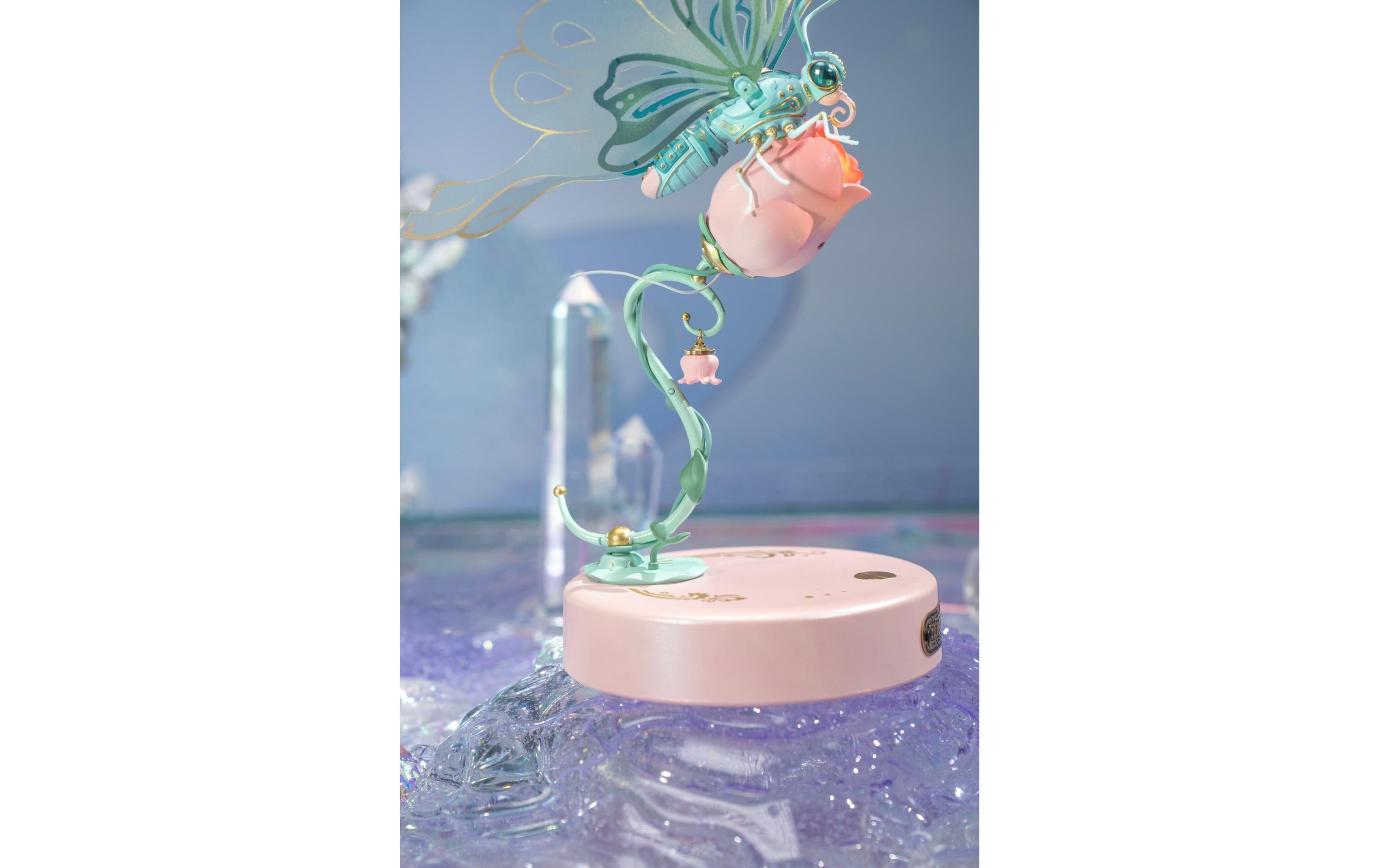 RoboTime Bausatz ROKR Mechanischer Blauer Schmetterling