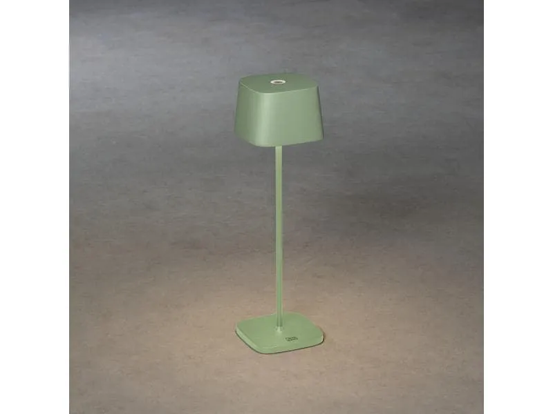 Konstsmide Akku-Tischleuchte USB Capri, 2700-3000 K, 2.2 W, Mintgrün Konstsmide Akku-Tischleuchte USB Capri, 2700-3000 K, 2.2 W, Mintgrün