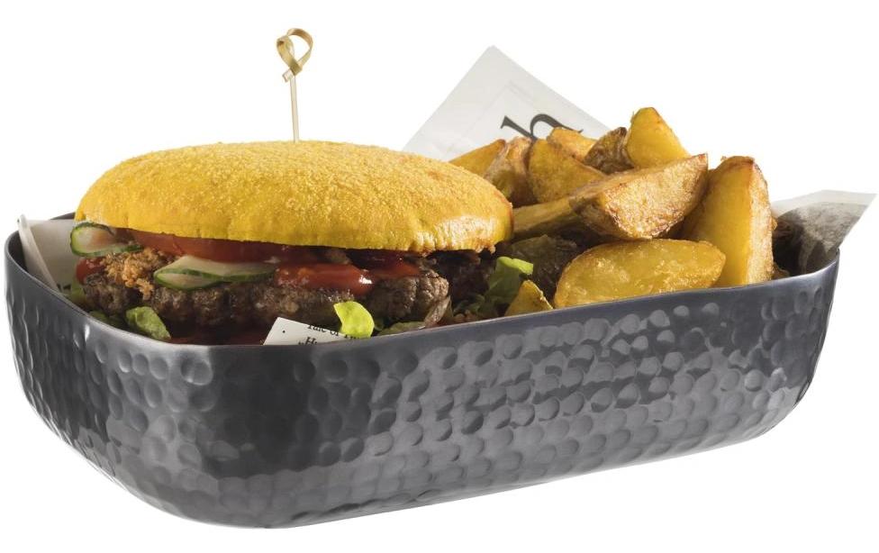 APS Schale Craft 23 x 15.5 x 6 cm, Gunmetal