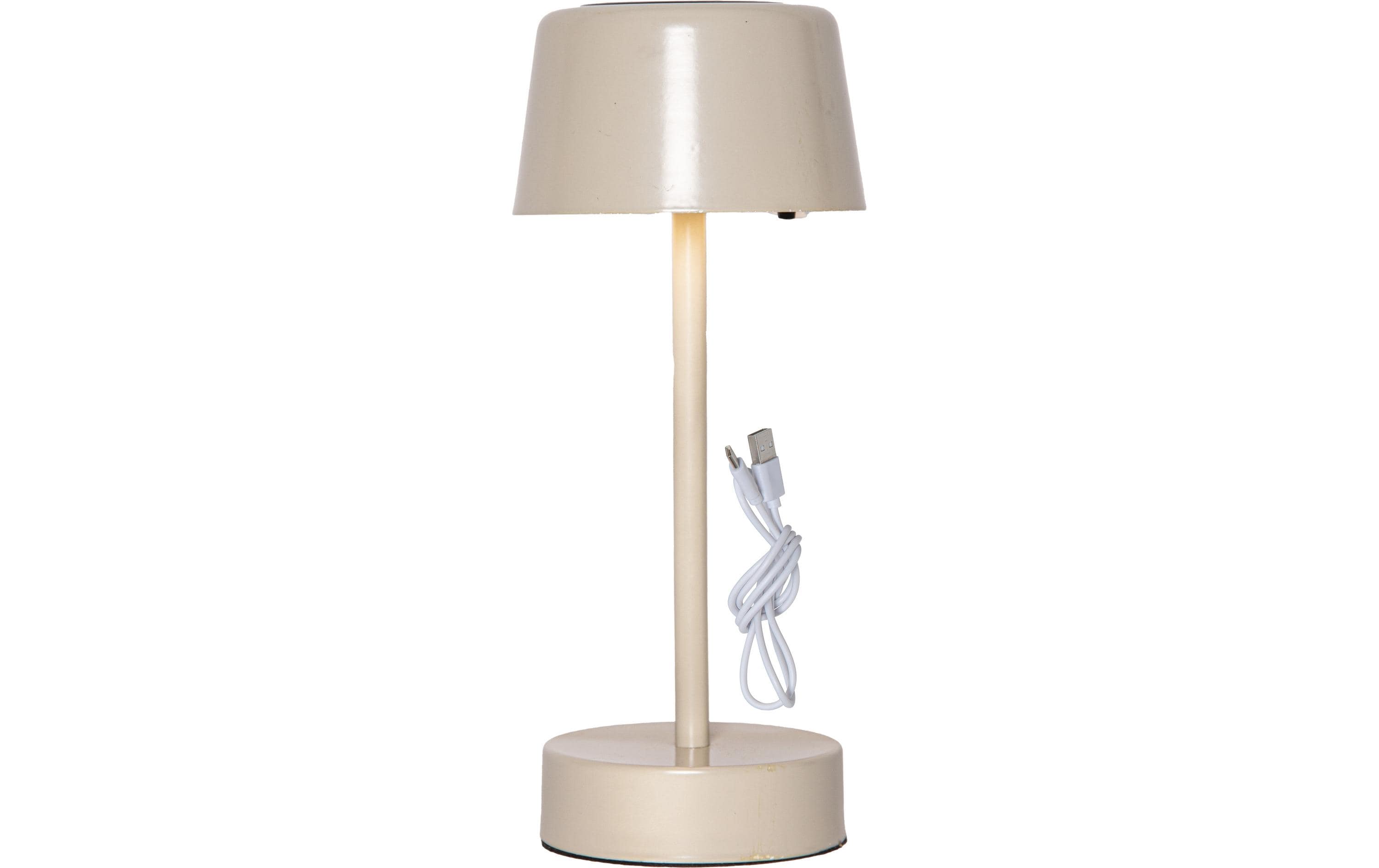 Star Trading Tischleuchte Solei Warmweiss,Beige