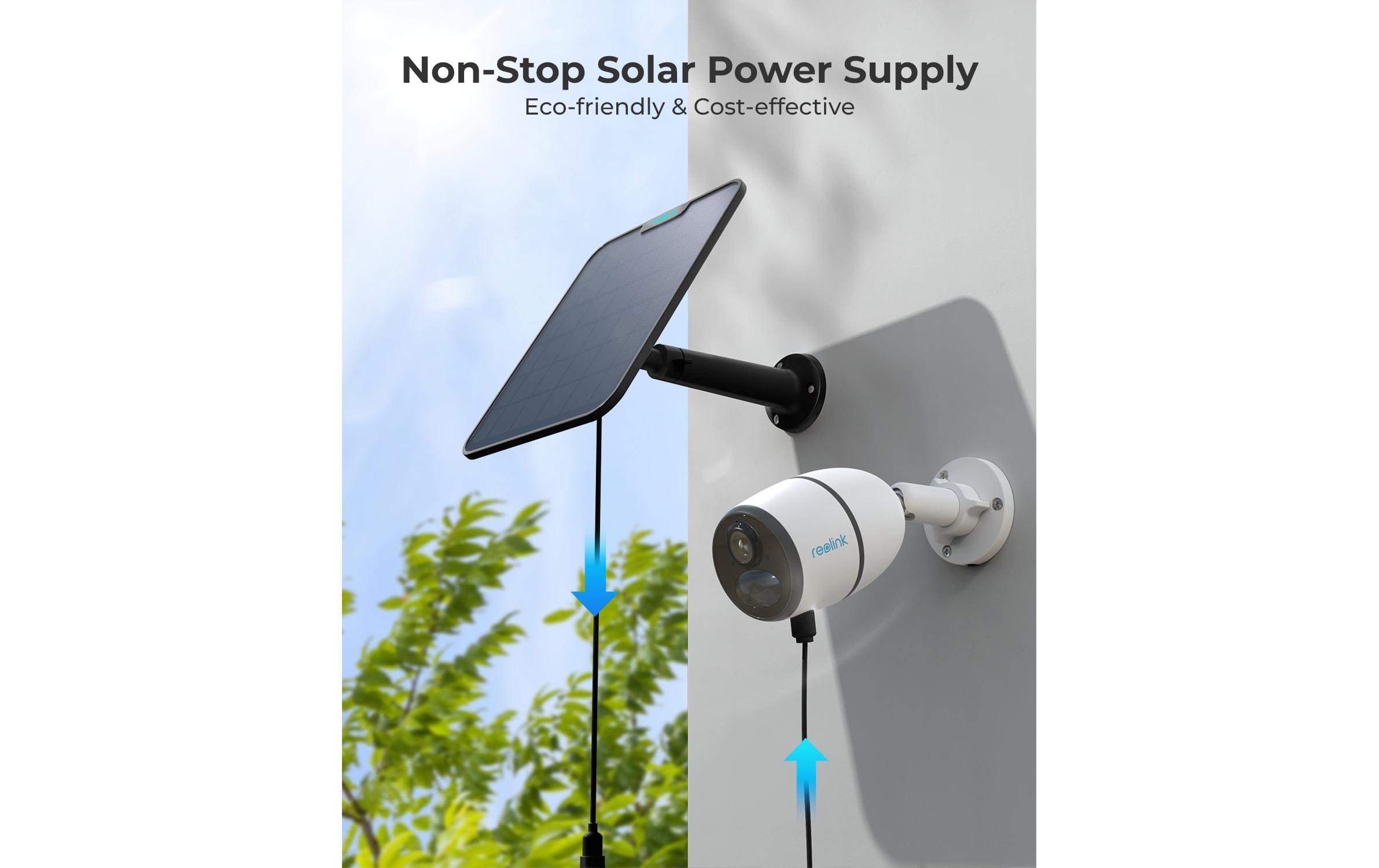 Reolink Zubehör Solarpanel 2 mit USB-C Anschluss