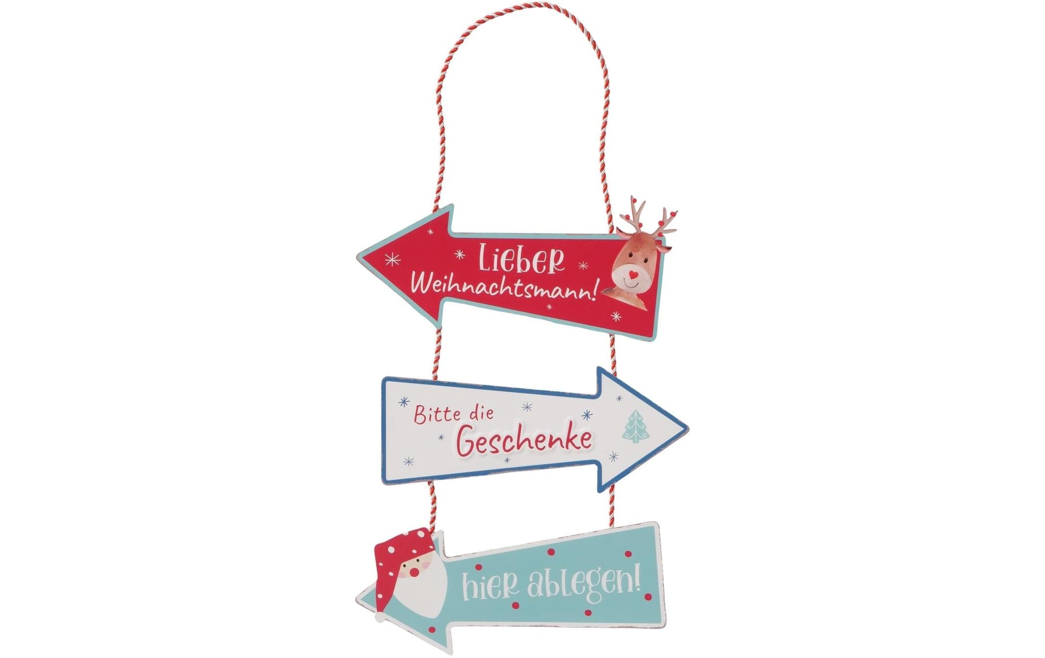 Boltze Weihnachtsdeko Fynn Metall, 68 cm