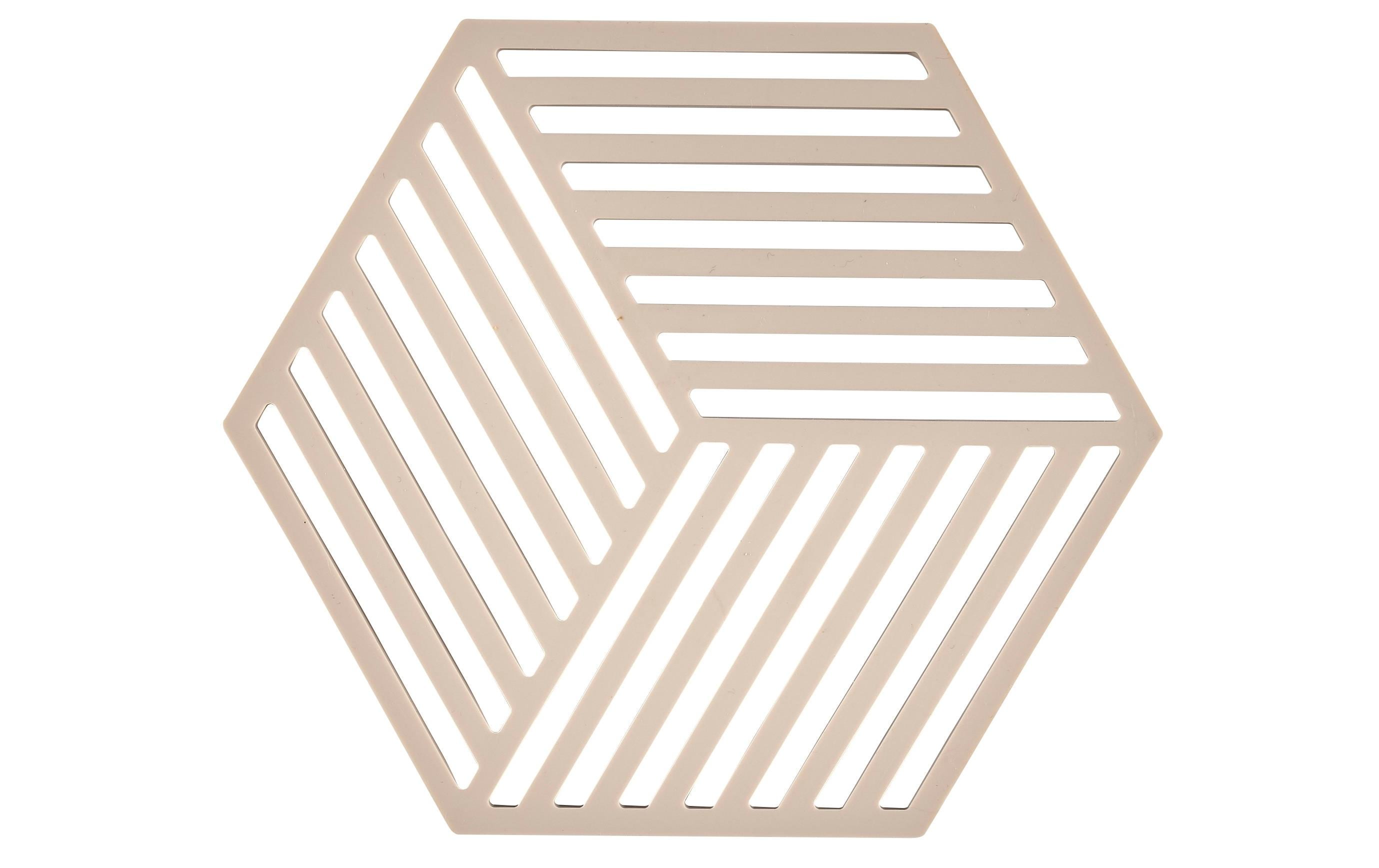 Zone Denmark Topfuntersetzer Hexagon Beige