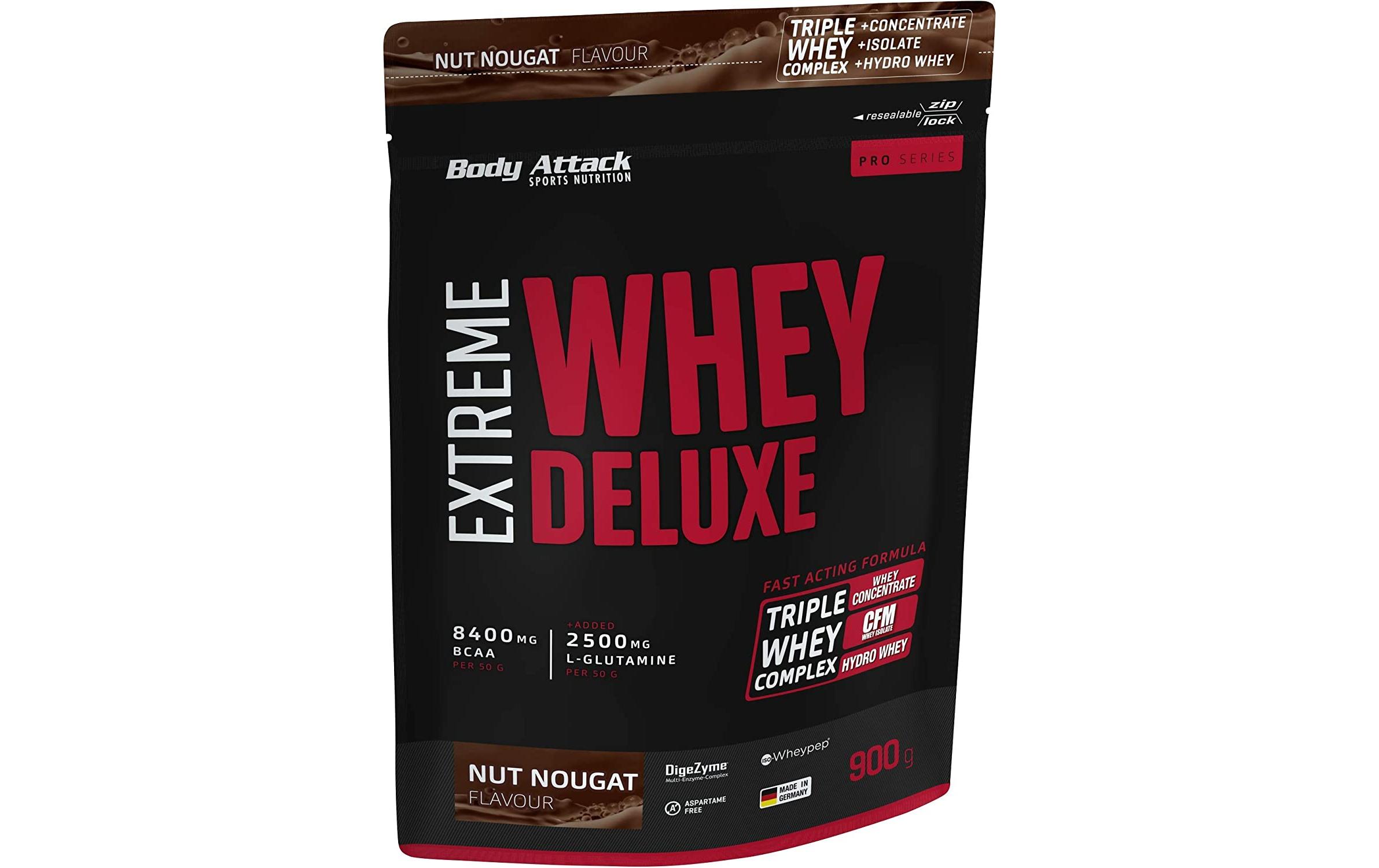 Body Attack Pulver Extreme Whey Deluxe Cookie/Crème 900 g Body Attack Pulver Extreme Whey Deluxe Cookie/Crème 900 g