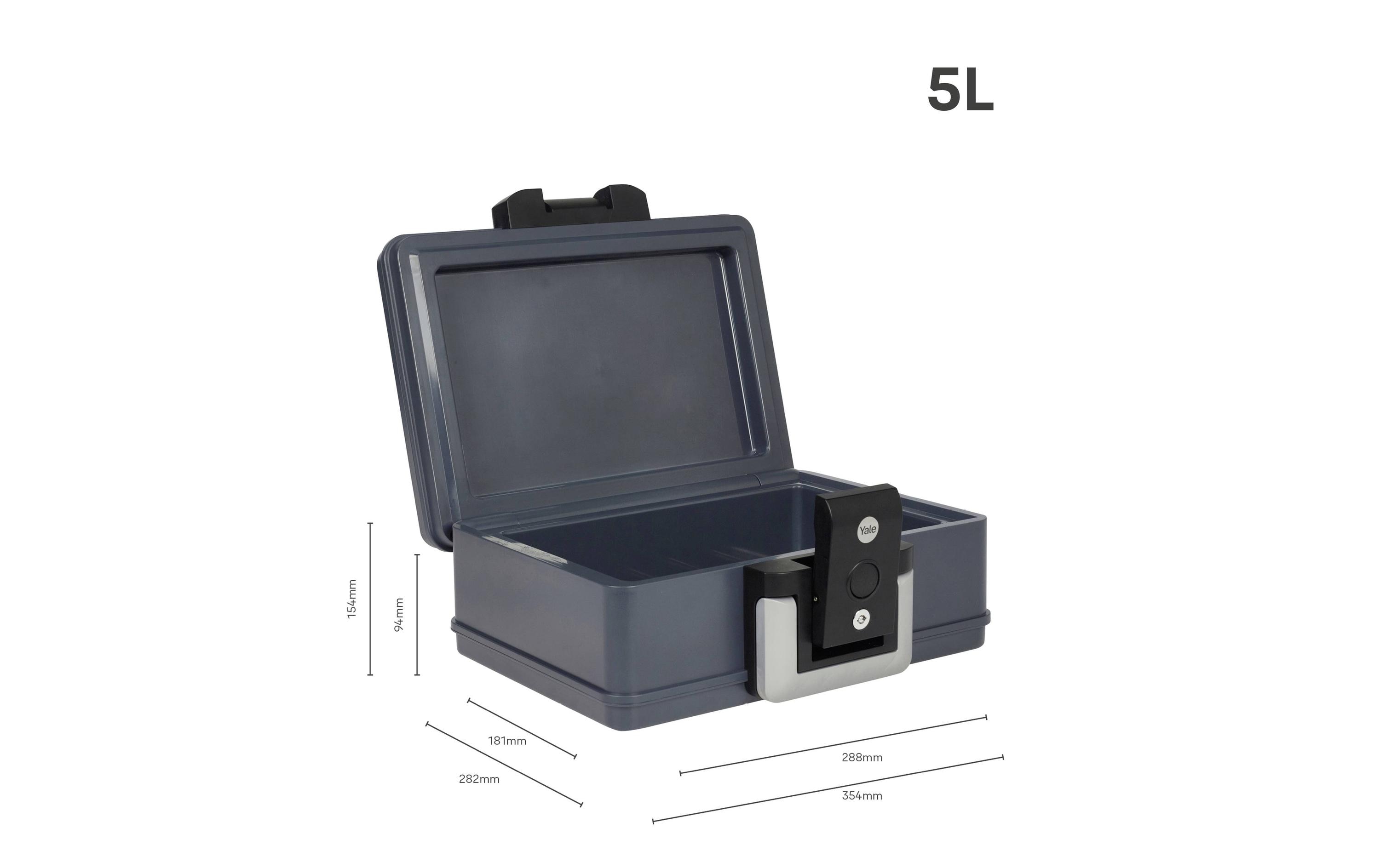 Yale Feuer- & Wasserschutz-Kassette, S 5 l