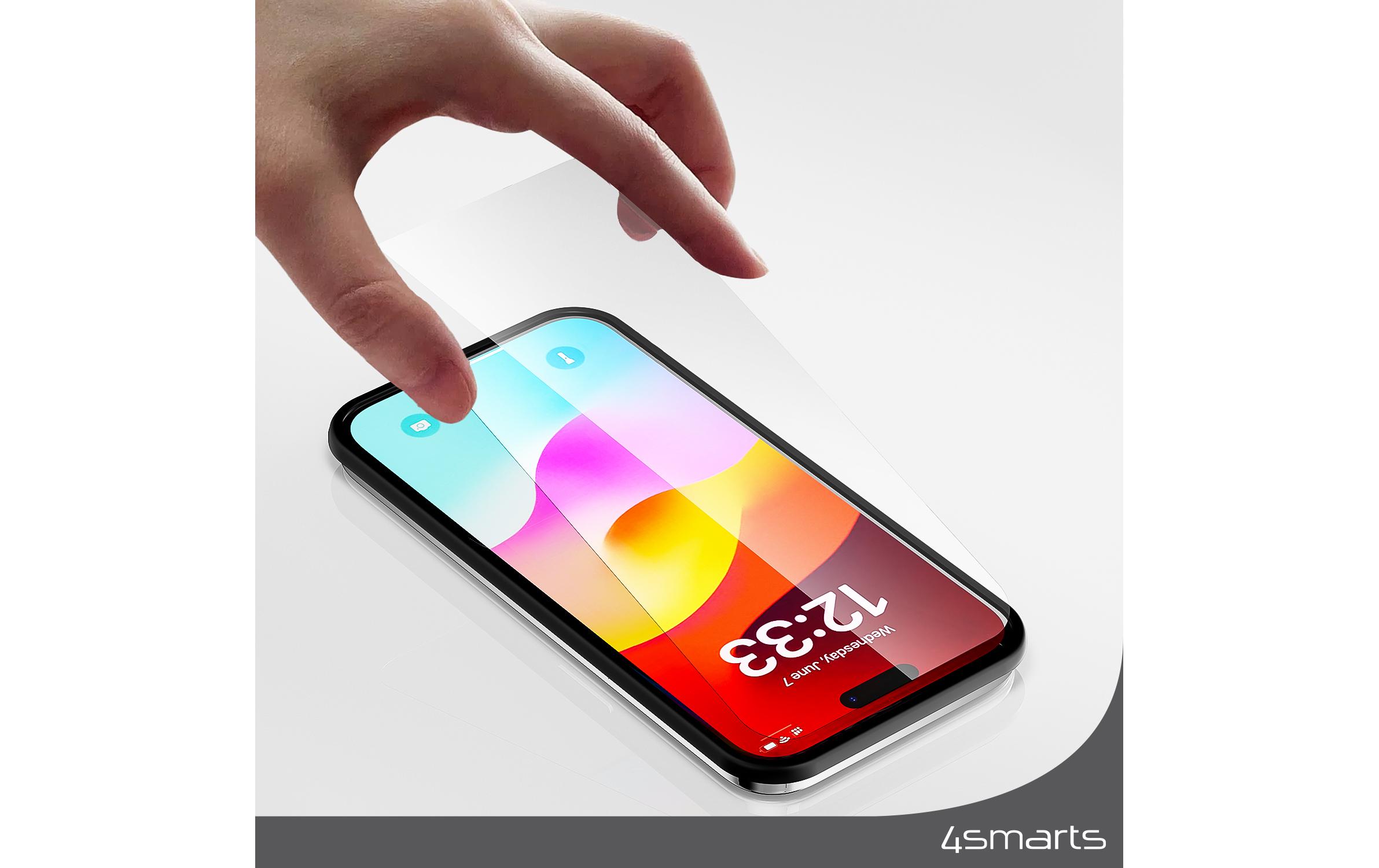 4smarts Displayschutz Second Glass Clear iPhone 15 Pro Max