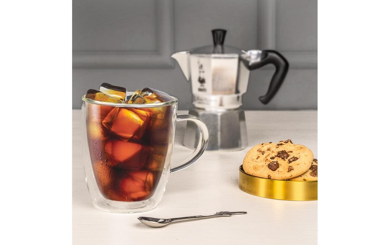 Bialetti Kaffeetasse Capri 350 ml, 1 Stück, Transparent