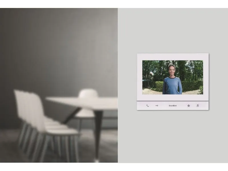 Doorbird IP Video Innenstation A1103 Polar White Edition Doorbird IP Video Innenstation A1103 Polar White Edition