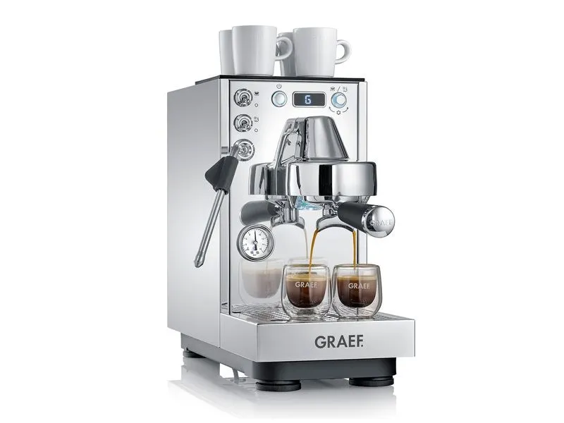 Graef Siebträgermaschine Dicianova Silber