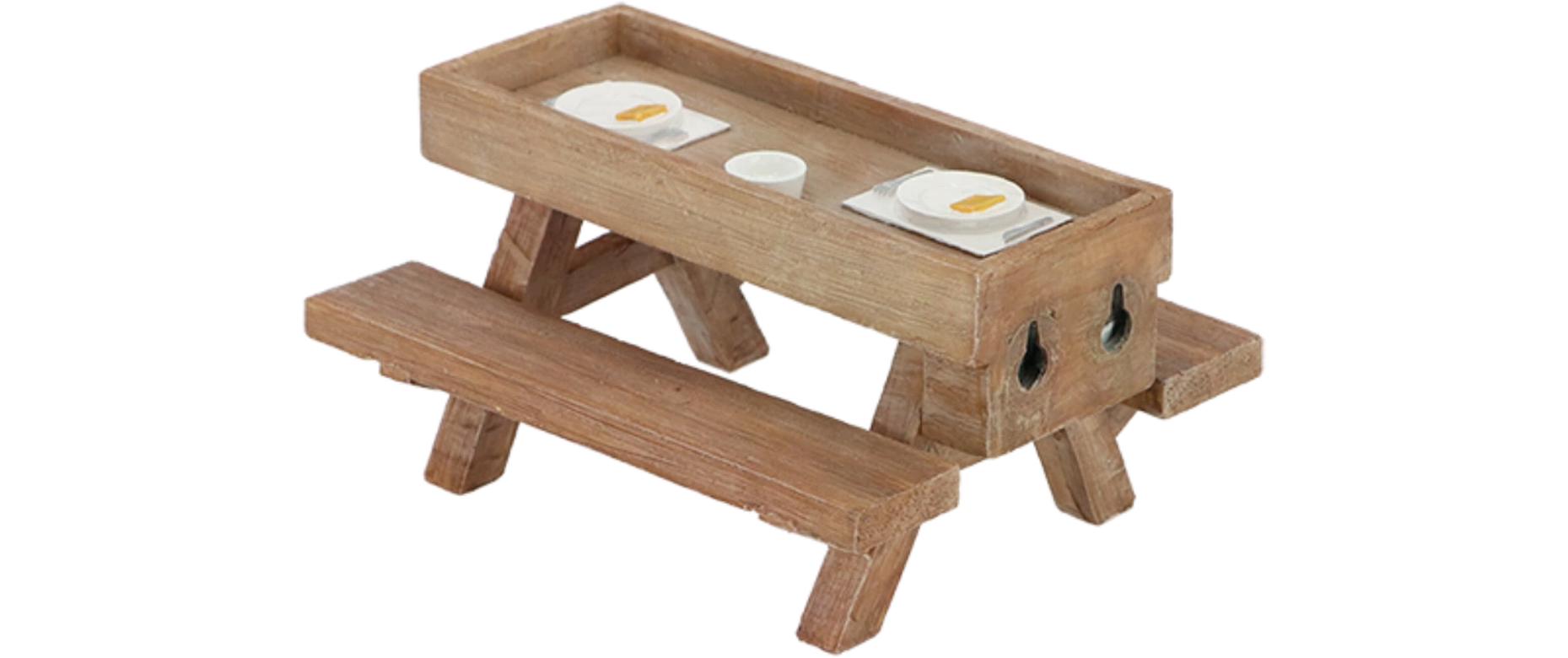 Esschert Design Futterspender Wandpicknicktisch