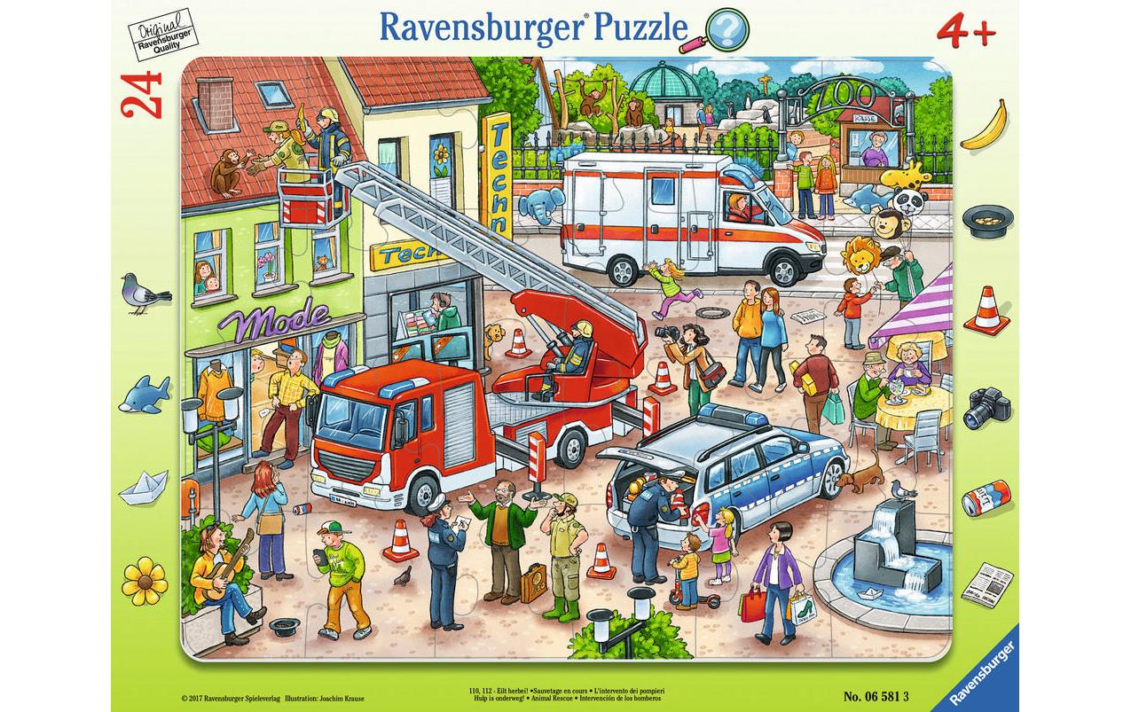 Ravensburger Puzzle 110, 112-Eilt herbei! Ravensburger Puzzle 110, 112-Eilt herbei!