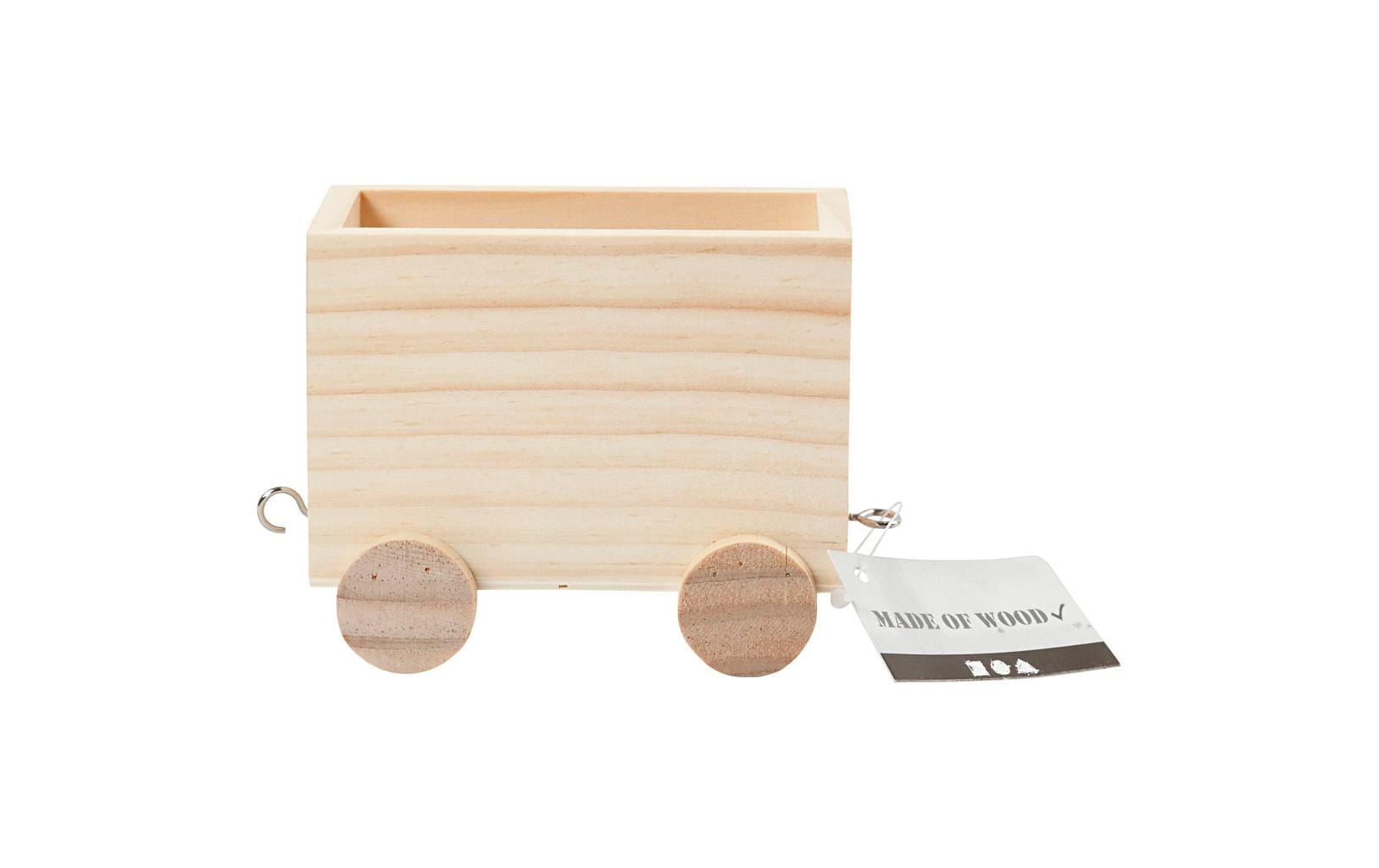 Creativ Company Holzartikel Anhänger für Holzzug 1 Stück