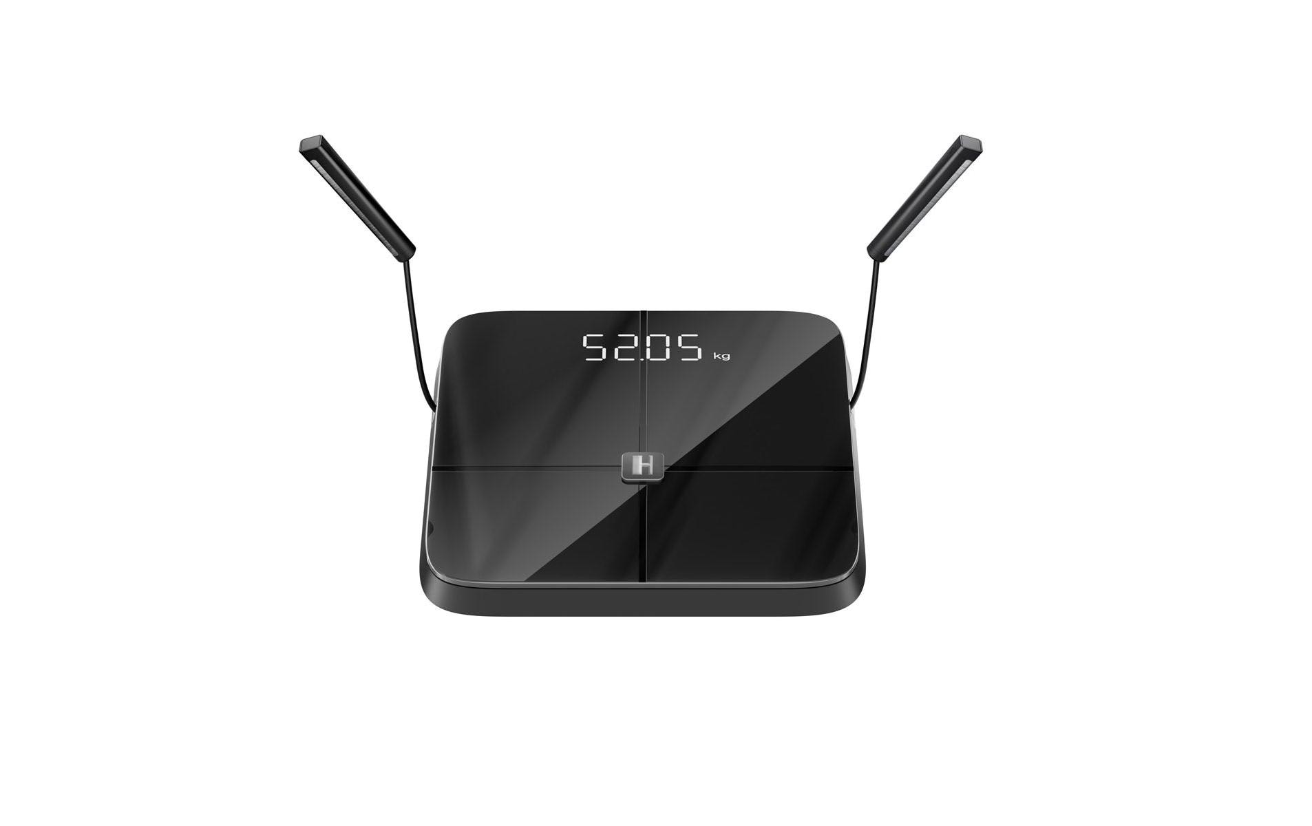 HAMMER Körperanalysewaage Body Screen TX Schwarz HAMMER Körperanalysewaage Body Screen TX Schwarz