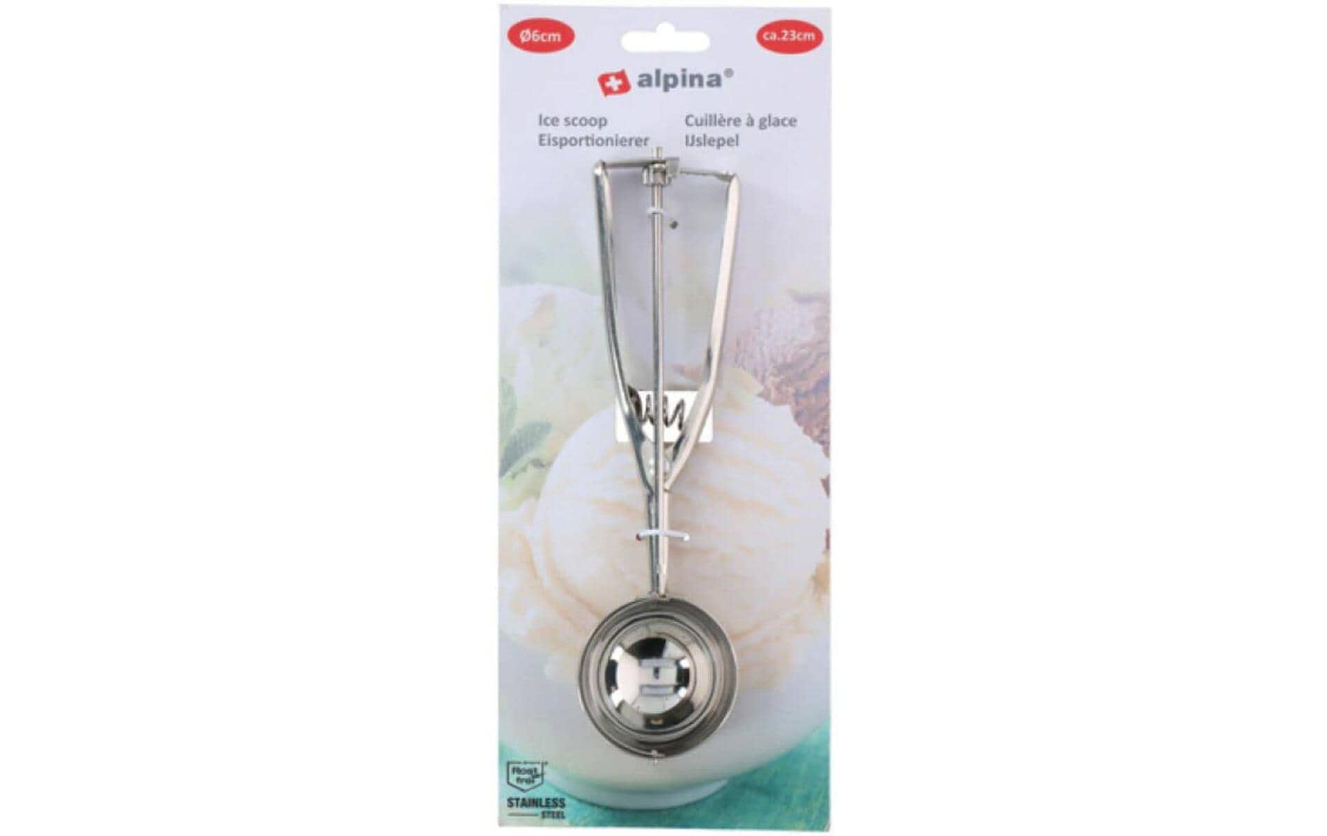 ALPINA Eisportionierer Silber