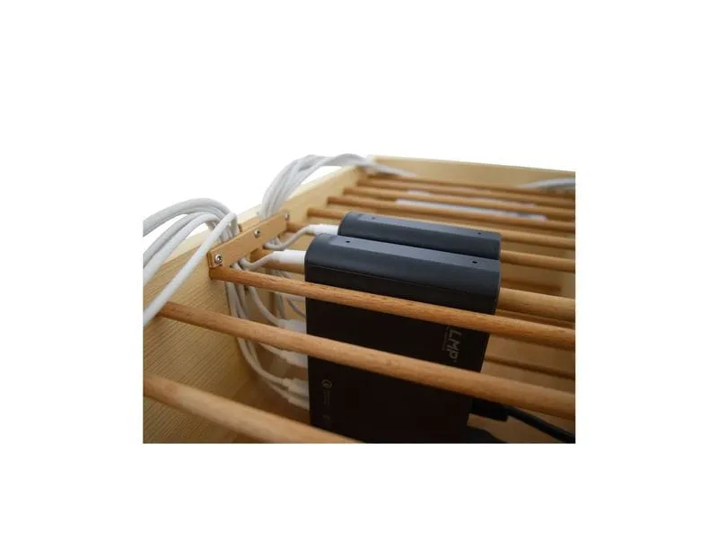 LMP LaptopBox 12-500 Schweizer Fichtenholz, 12x USB-C