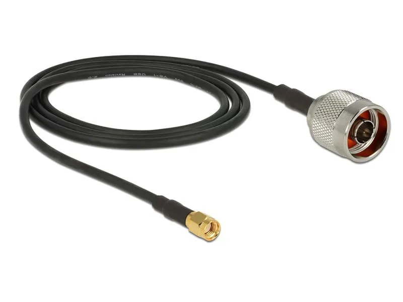 Delock Antennenkabel N-Type zu RP-SMA, 1 m