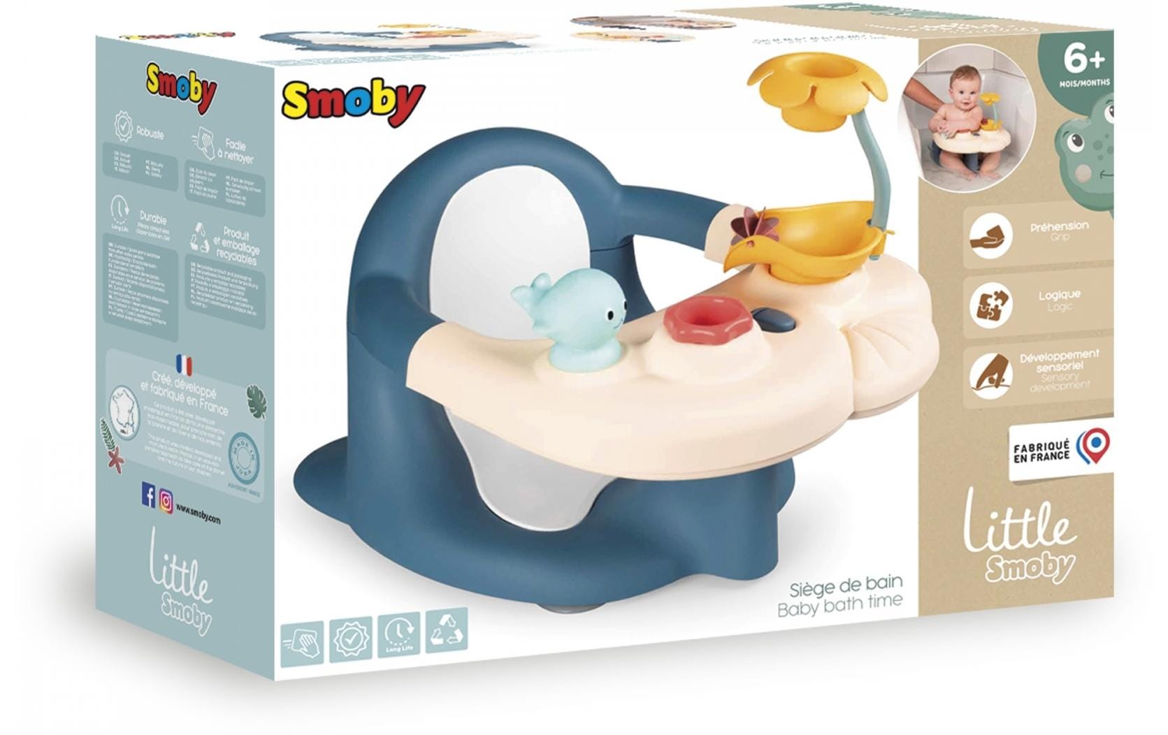 Smoby Baby-Badesitz Mehrfarbig