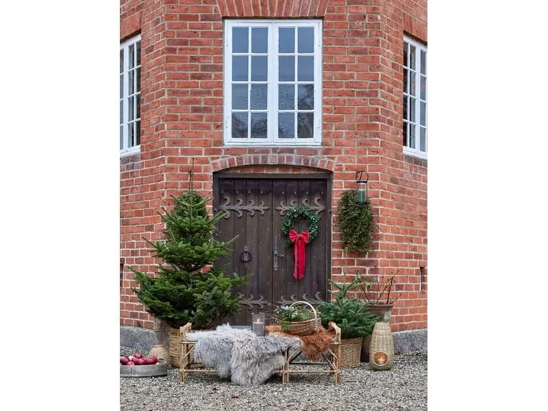Bloomingville Weihnachtsdeko Ruby Schleife, Rot Bloomingville Weihnachtsdeko Ruby Schleife, Rot