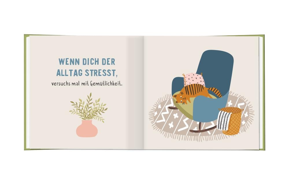 Grafik Werkstatt Minibuch Für dich eine extra Portion Glück!