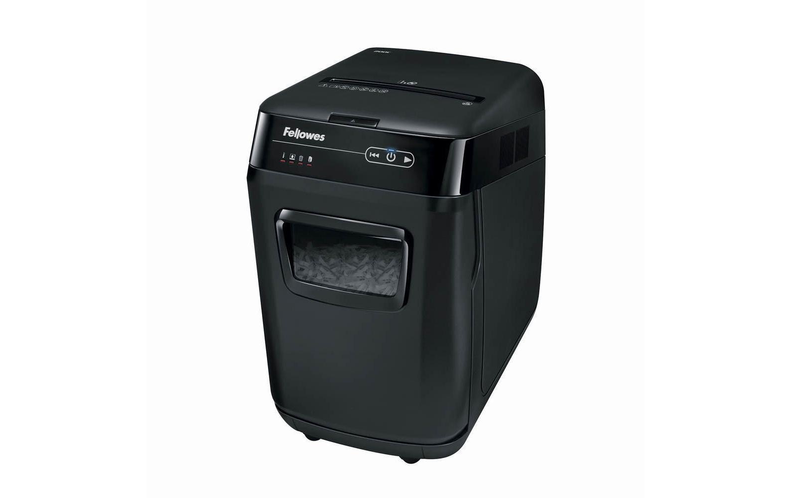 Fellowes Aktenvernichter AutoMax 200C P-4, 200 Seiten