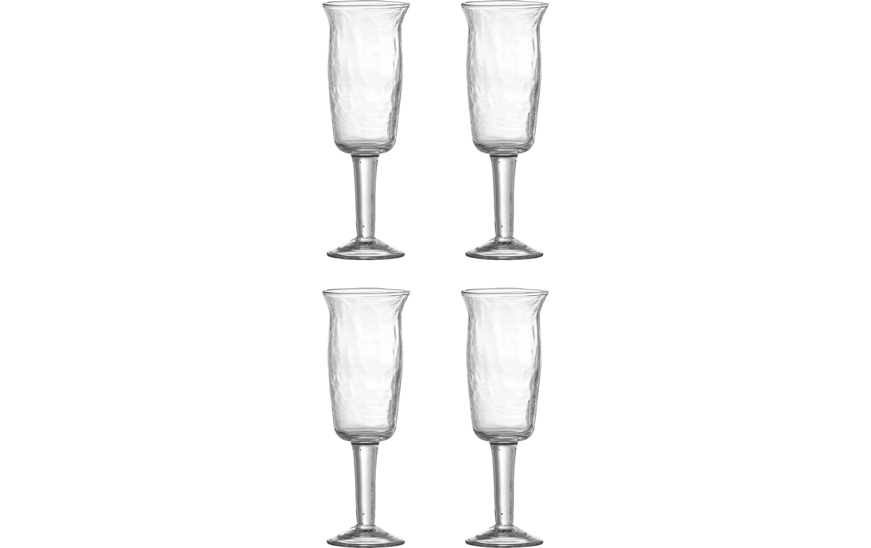 Bloomingville Weissweinglas Asha 250 ml, 4 Stück, Transparent