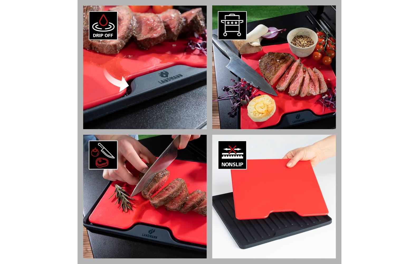 Landmann Grillmatte mit Silikonmatte - 25 cm