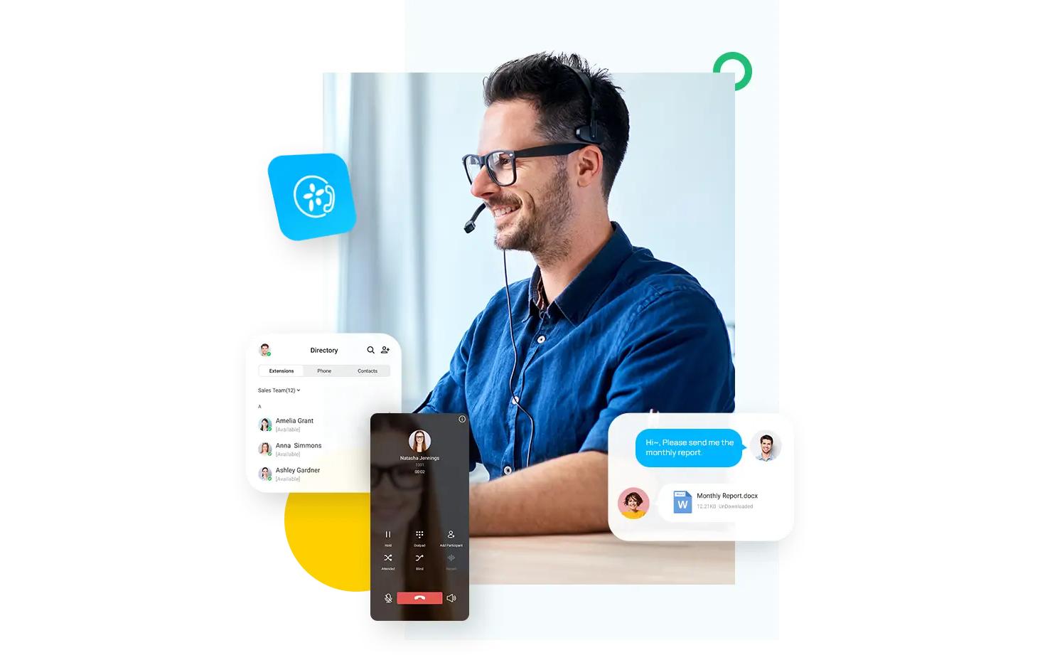 Yeastar Linkus Cloud Service Pro für S100 1 Jahr, Zahlung jährlich Yeastar Linkus Cloud Service Pro für S100 1 Jahr, Zahlung jährlich