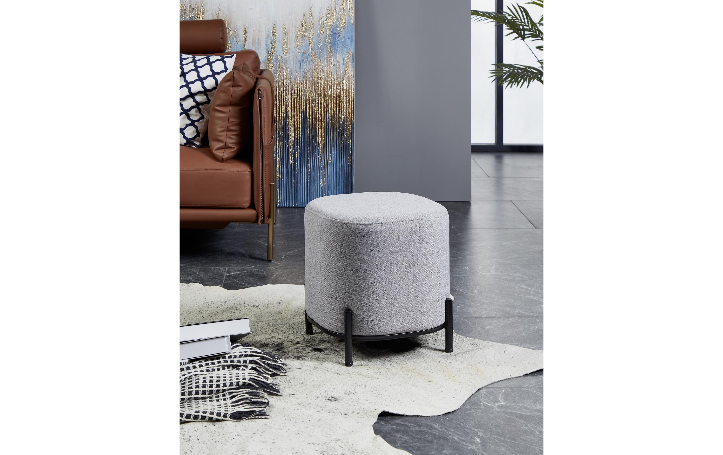 EGLO Hocker Mashike 38 x 41 cm, Grau