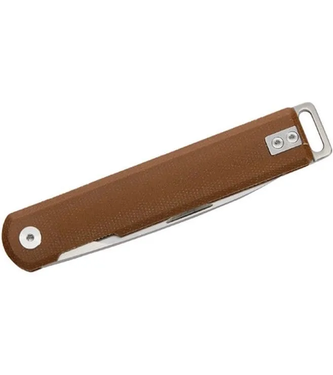 Herbertz Taschenmesser Liner Lock G10 braun, stahlfarbige Klinge Herbertz Taschenmesser Liner Lock G10 braun, stahlfarbige Klinge