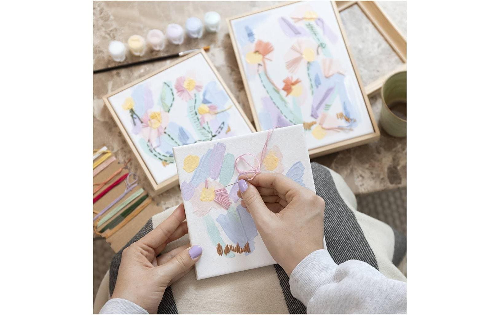 Creativ Company Kreativ-Bastelset Stickereien