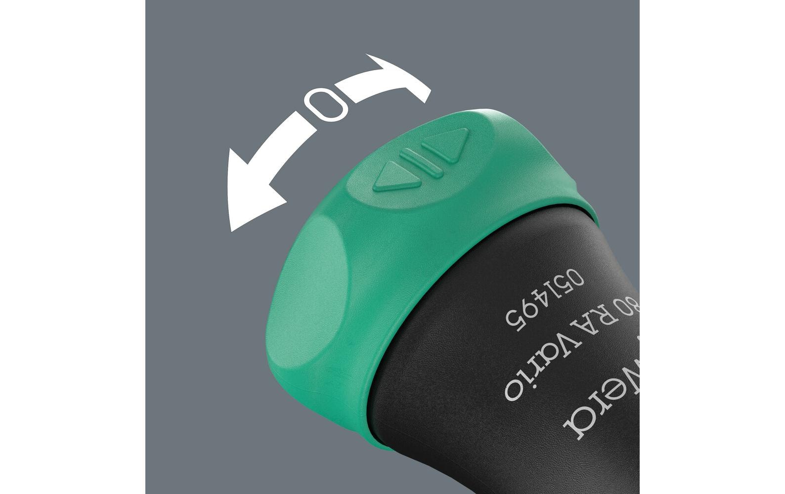 Wera 80 RA Vario Handhalter mit Ratschenfunktion, 6 x 113,5 mm