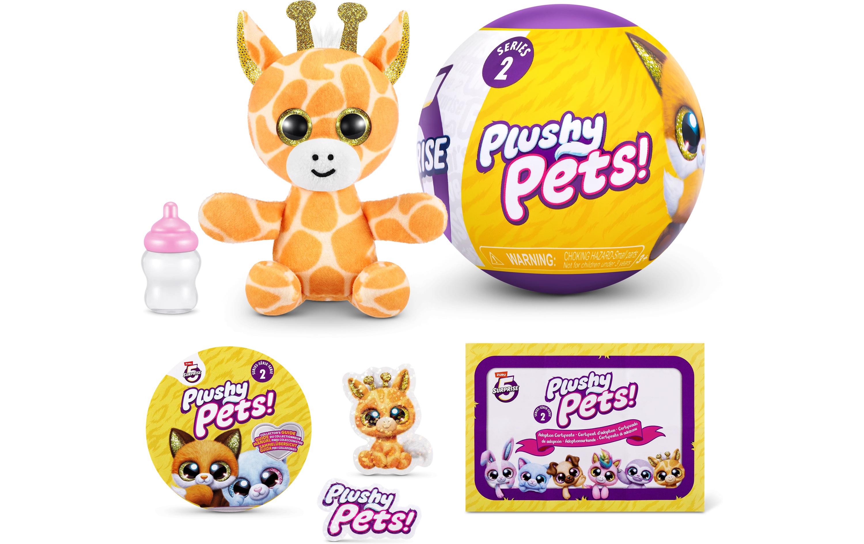 Zuru 5 Surprise Plushy Pets Series 2 assortiert
