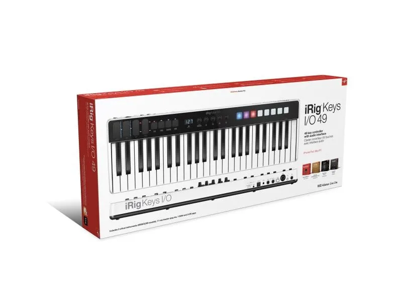 IK Multimedia Keyboard Controller iRig Keys I/O 49 IK Multimedia Keyboard Controller iRig Keys I/O 49