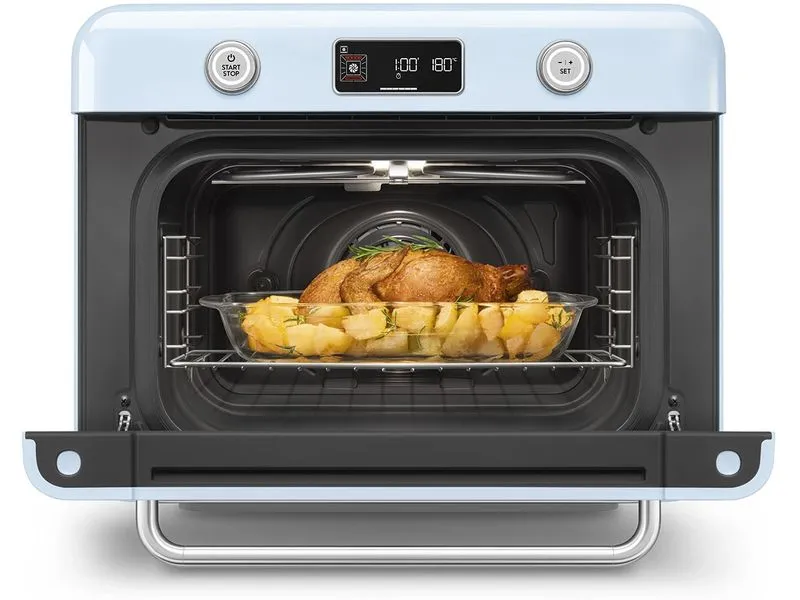 SMEG Backofen COF01PBEU 30 l, Blau