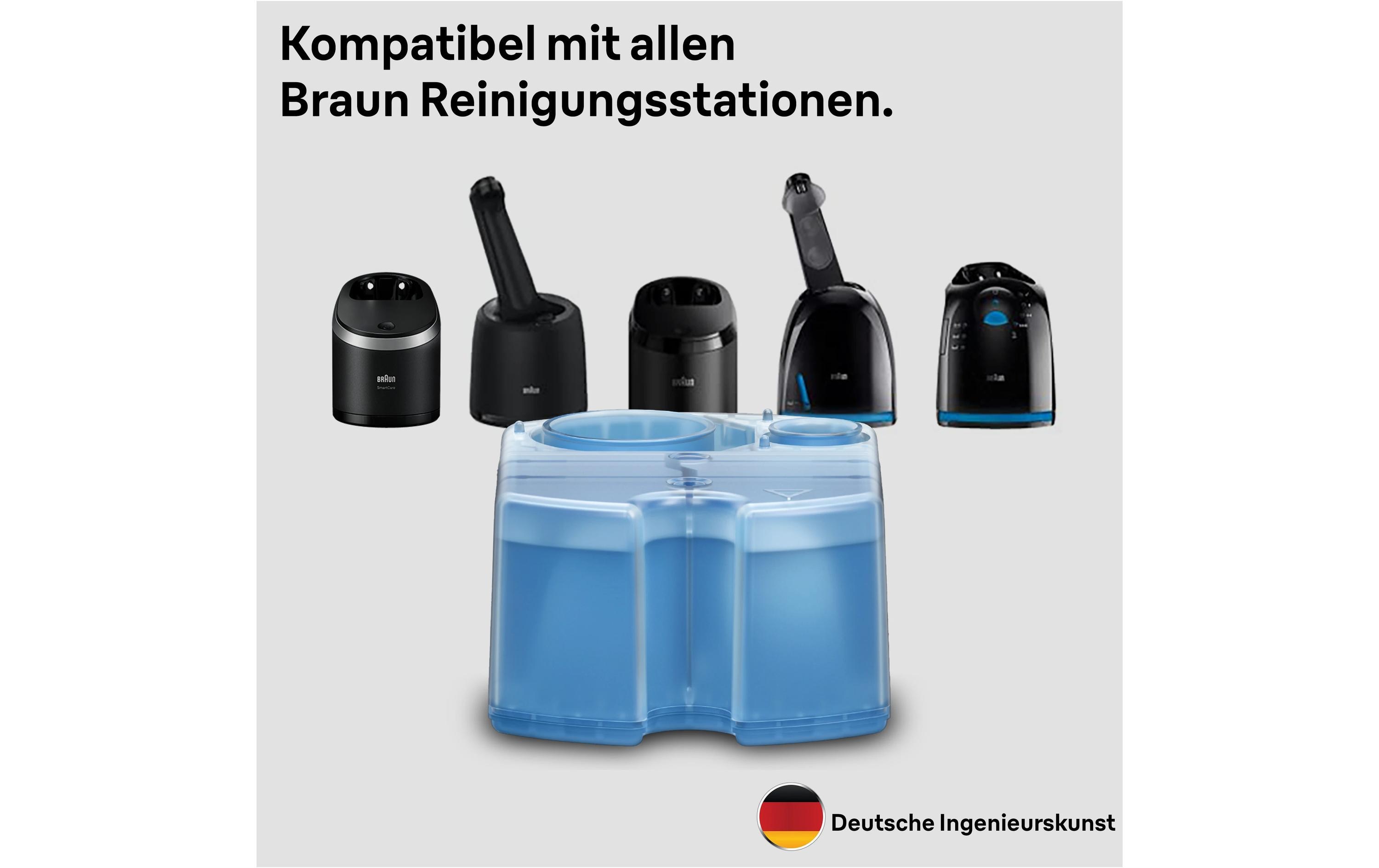 Braun Reinigungskartusche 3-in-1 ShaverCare 6 Stück