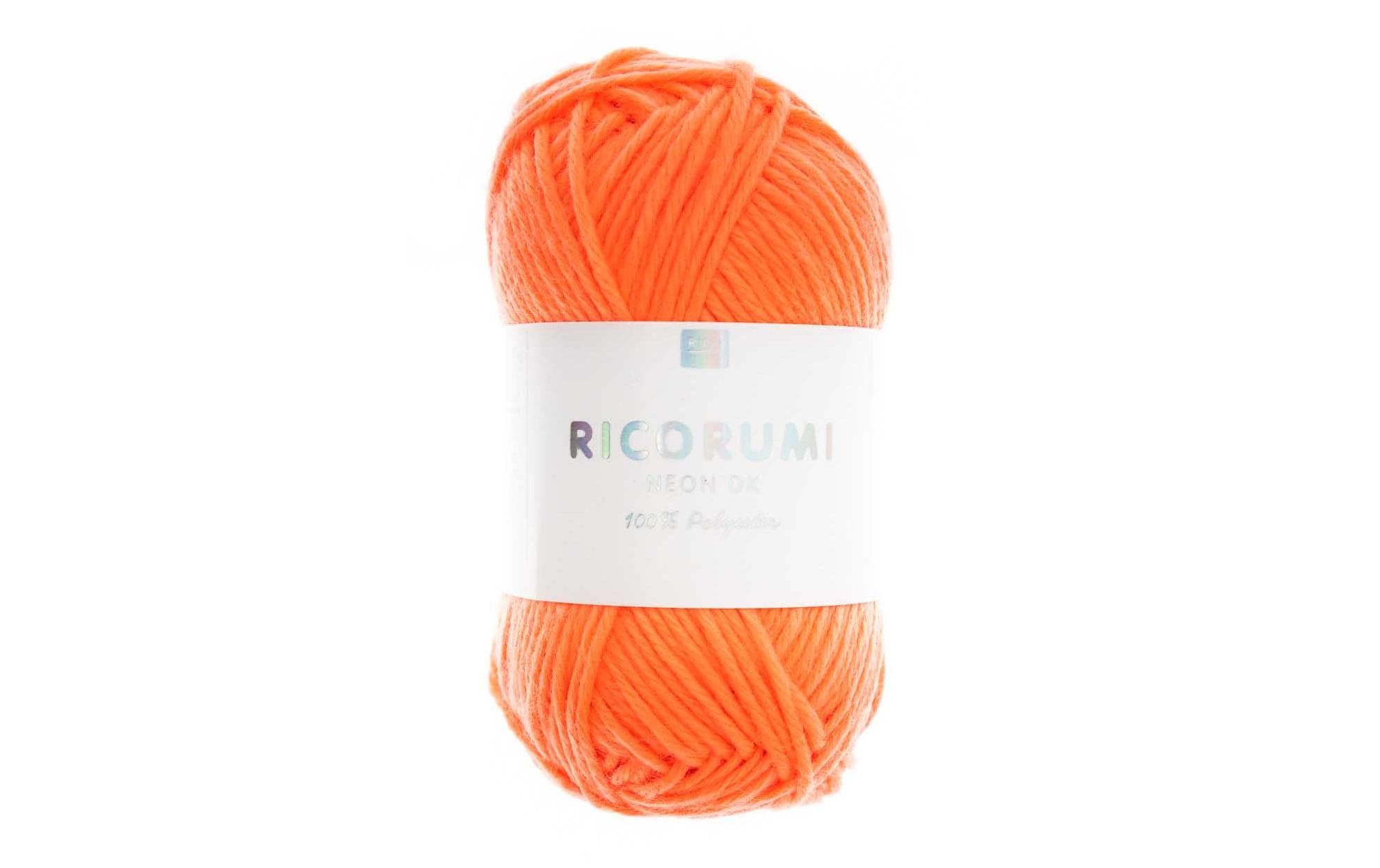 Rico Design Wolle Creative Ricorumi DK 25 g, Neonorange