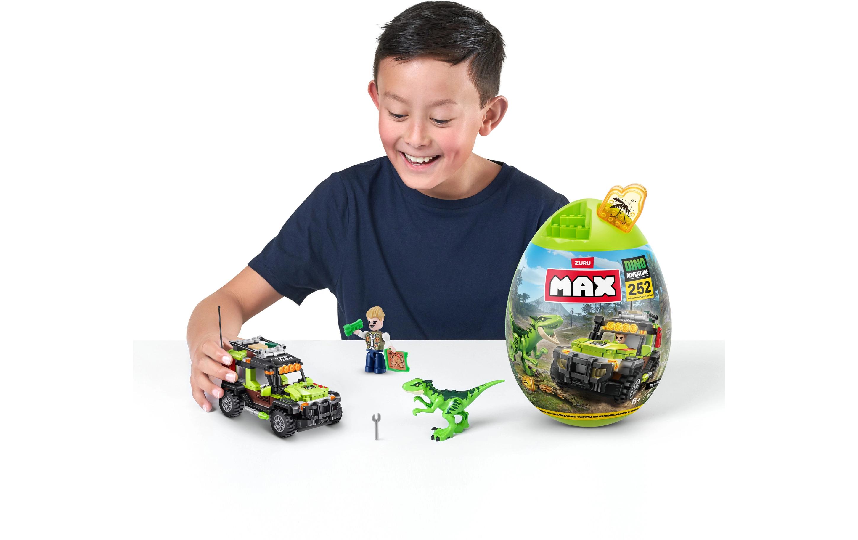 Zuru MAX Bausteine MAX – Dino Adventure Raptor Force