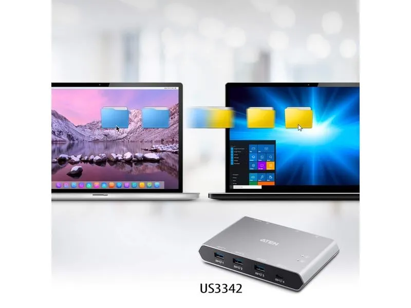 Aten US3342 Sharing Switch Aten US3342 Sharing Switch