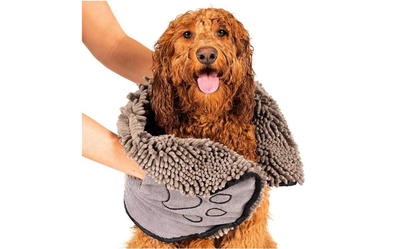 Dogs smarter by design Handtuch Dirty Dog Shammy Towel Grau Dogs smarter by design Handtuch Dirty Dog Shammy Towel Grau