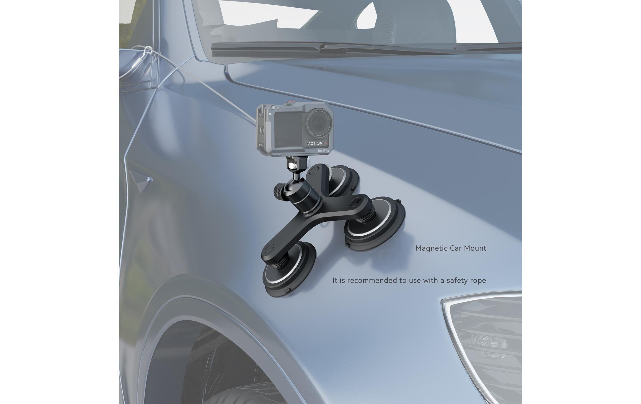 Smallrig Saugnapfhalterung Triple Magnetic Smallrig Saugnapfhalterung Triple Magnetic