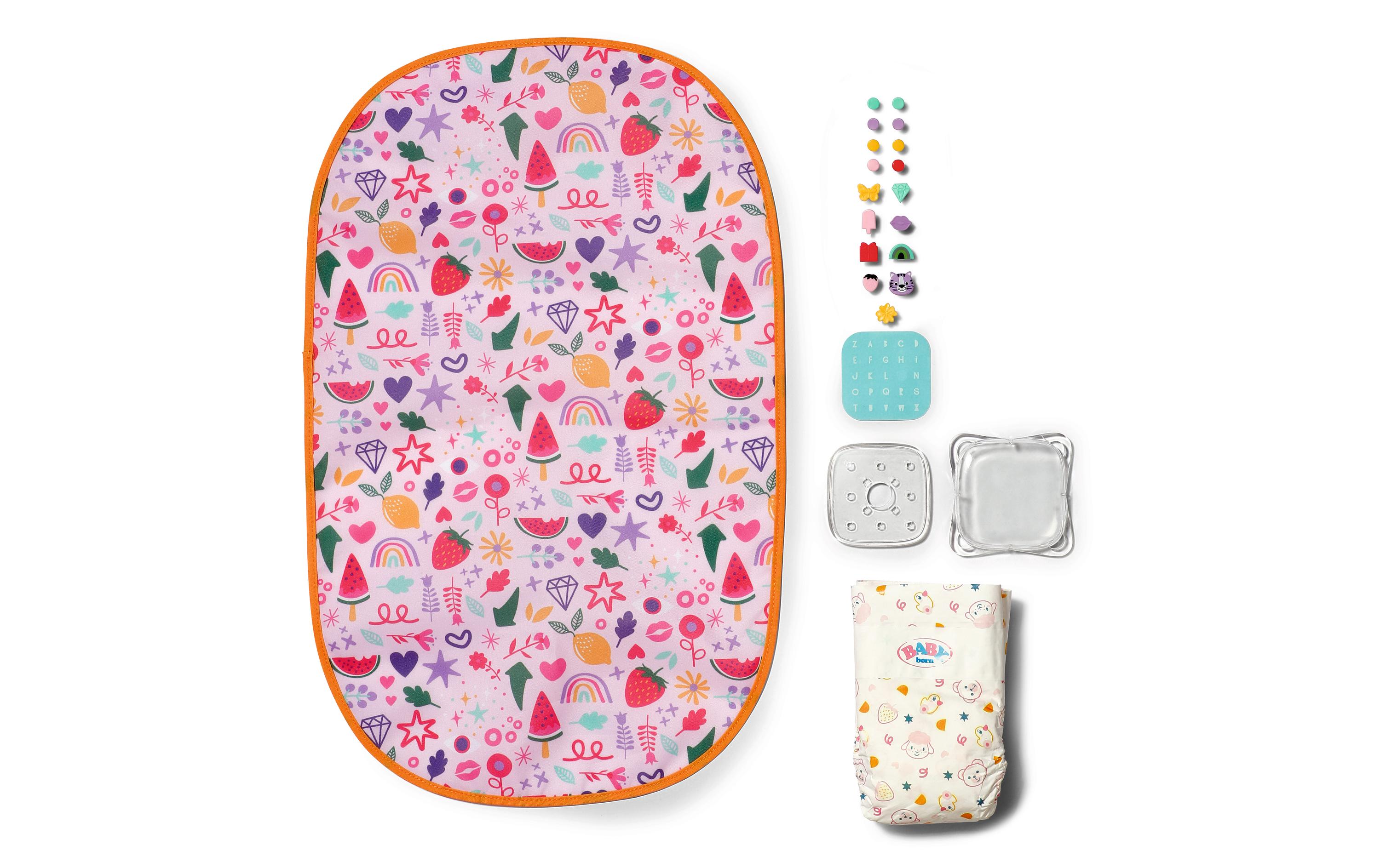 Baby Born Puppenzubehör Pinplay Wickeltasche Baby Born Puppenzubehör Pinplay Wickeltasche