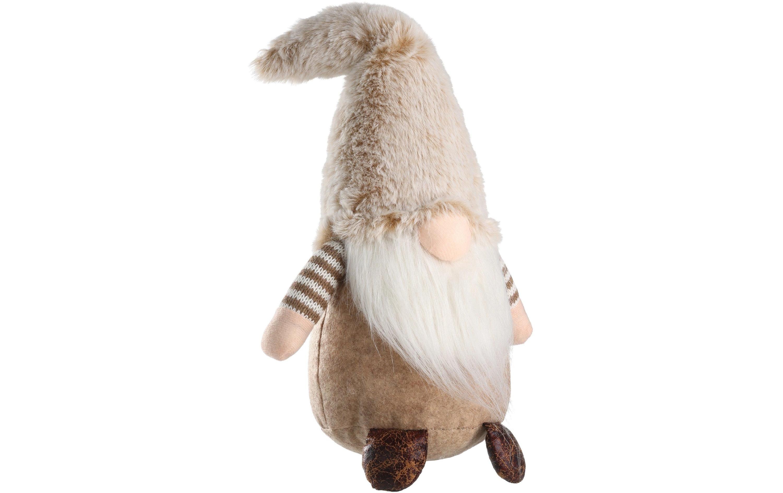 EGLO Weihnachtsfigur Ikara 35 cm, Beige/Weiss