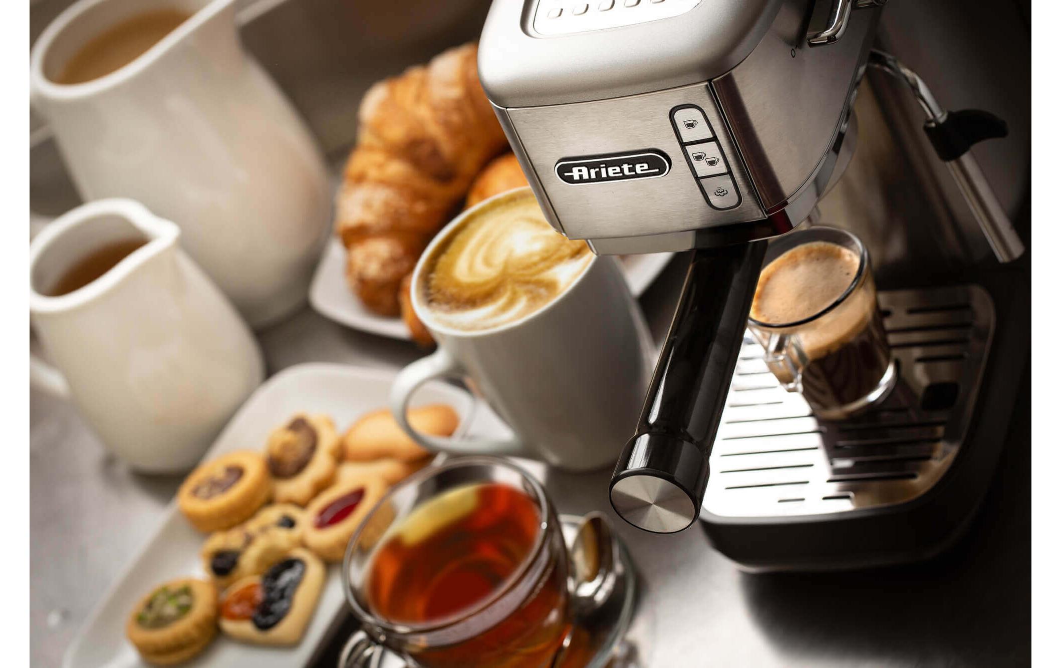 Ariete Siebträgermaschine ARI-1380 Silber