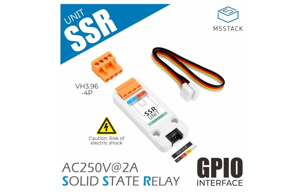 M5Stack Relais Modul Solid State Relay Unit M5Stack Relais Modul Solid State Relay Unit