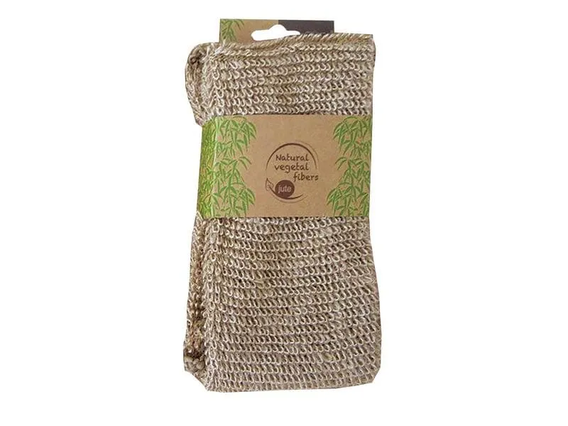 MSV Rückenschruber aus Jute 23 x 10 cm, Braun MSV Rückenschruber aus Jute 23 x 10 cm, Braun