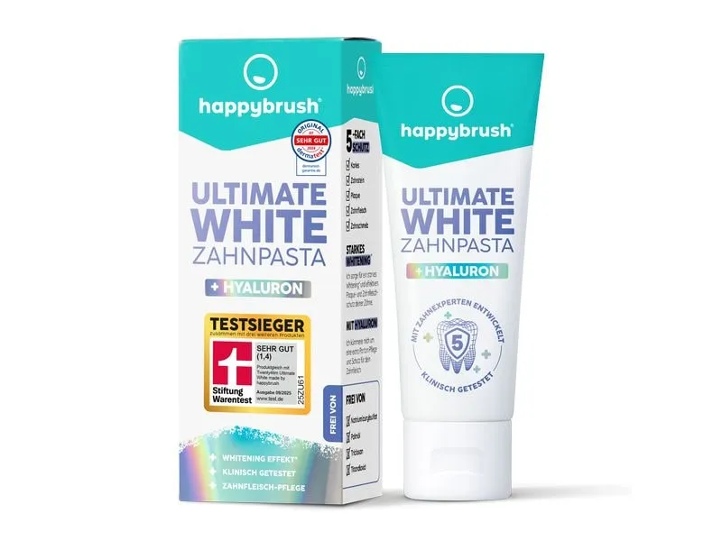 happybrush Zahnpasta Ultimate White 75 ml happybrush Zahnpasta Ultimate White 75 ml