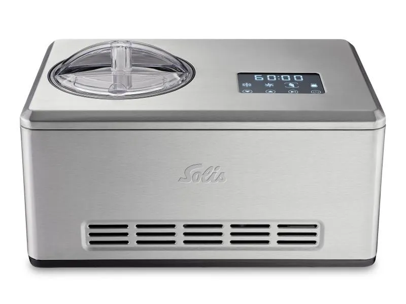 Solis Glacemaschine Gelateria Pro Touch 1.5 l, Silber Solis Glacemaschine Gelateria Pro Touch 1.5 l, Silber