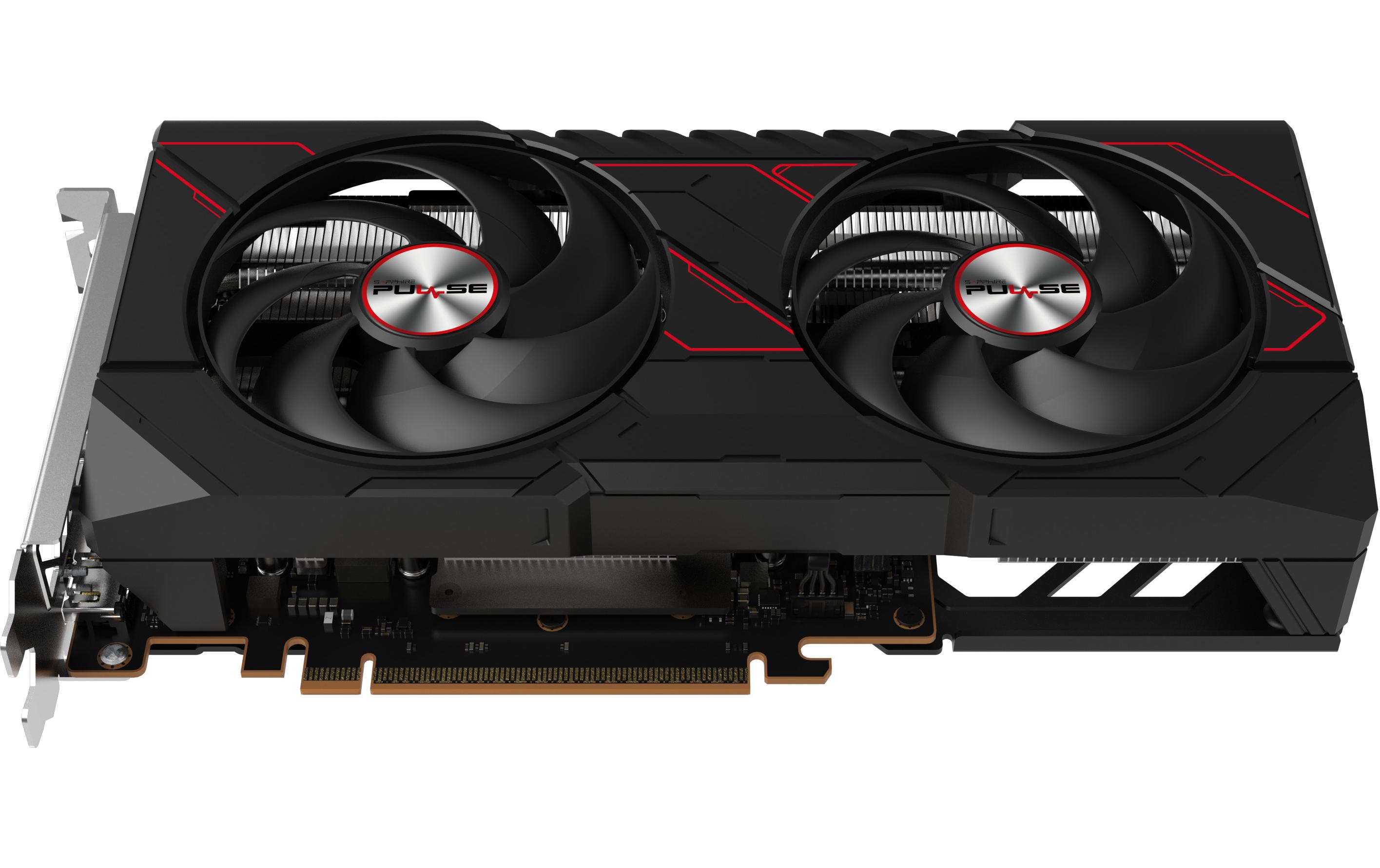 SAPPHIRE Grafikkarte AMD Radeon RX9060 XT PULSE OC 8GB GDDR6