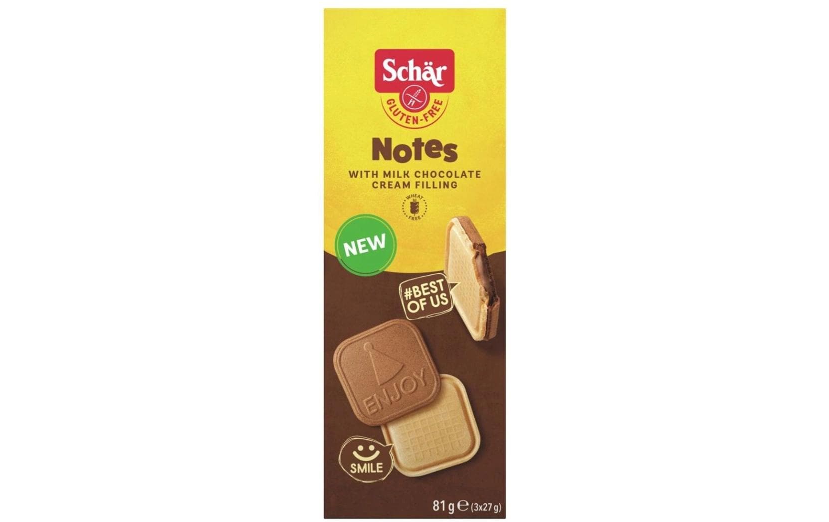 Dr.Schär Notes Kekse glutenfrei 81 g